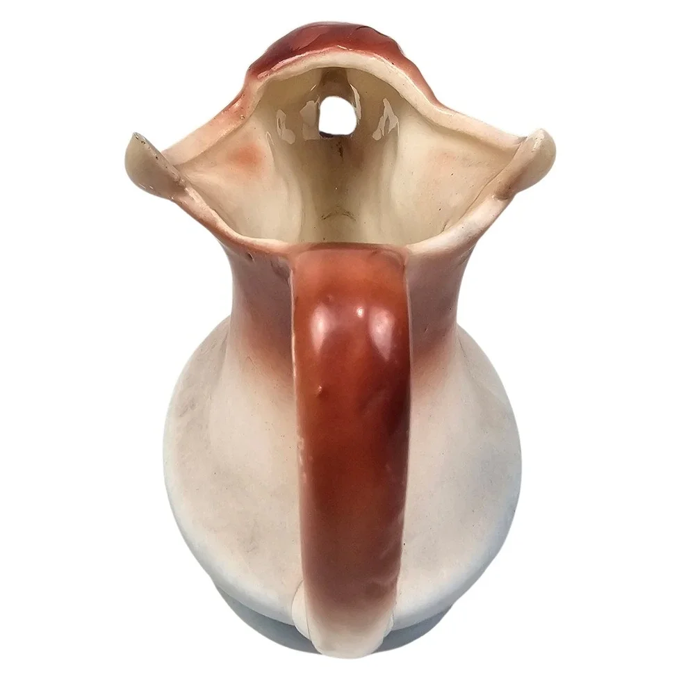 Vintage Oxen‎ Ceramic Creamer Makers Mark Originating from Czechoslovakia